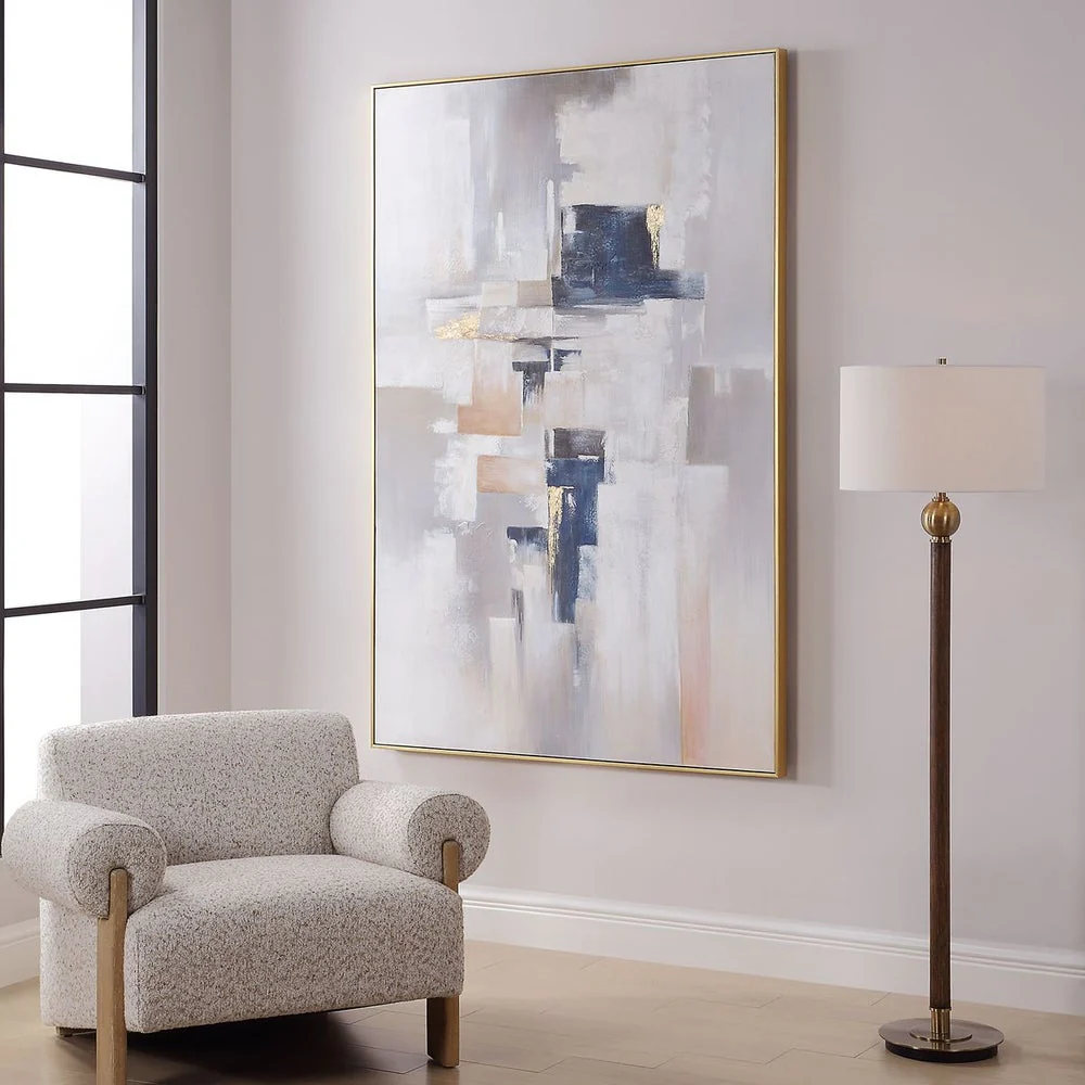 Uttermost Waterfront Hand Painted Canvas - Image 3