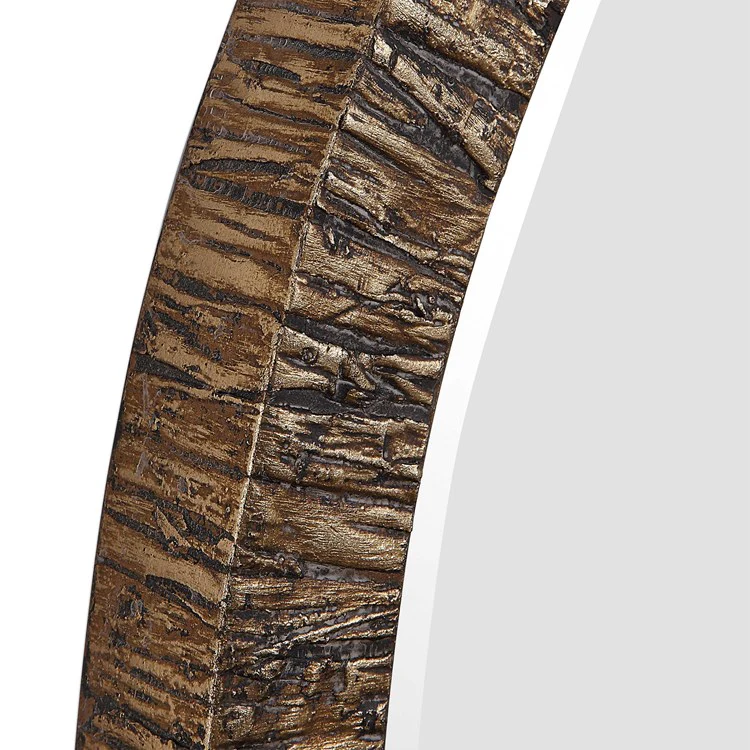 Uttermost Wayde Natural Tree Bark Round Mirror - Image 4