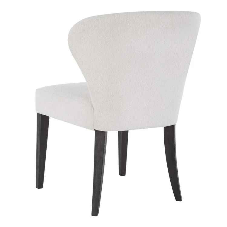 Uttermost Whisper Off White Boucle Set of 2 Dining Chairs - Image 6