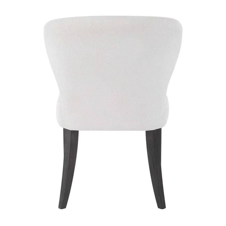 Uttermost Whisper Off White Boucle Set of 2 Dining Chairs - Image 7