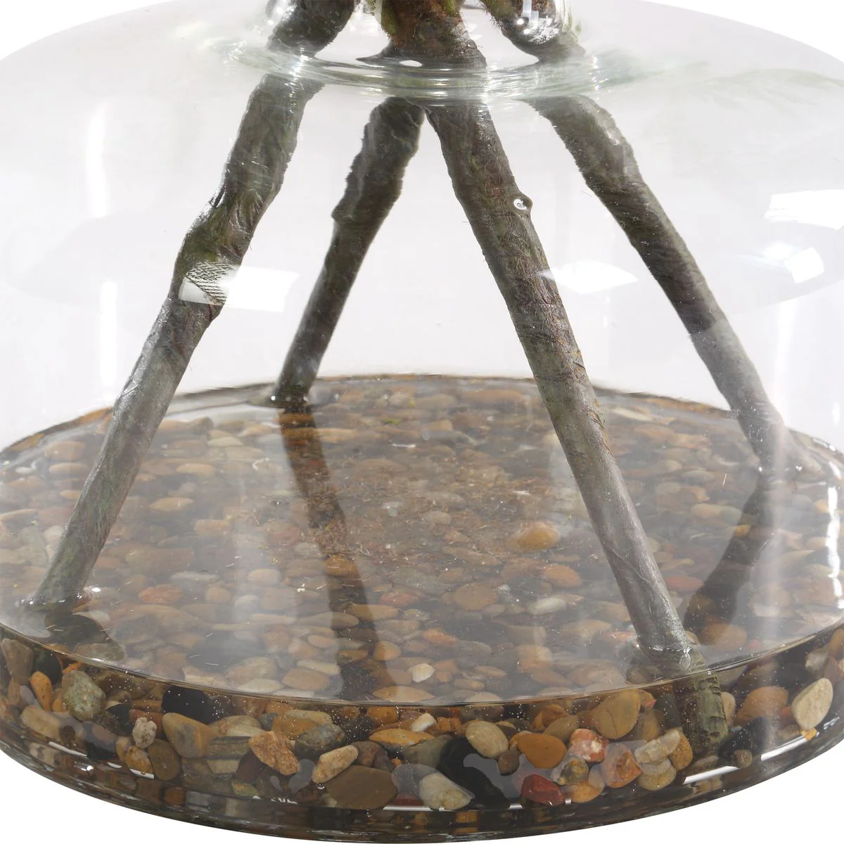 Uttermost Woodland Lush Fern Centerpiece In Glass Jar - Image 5
