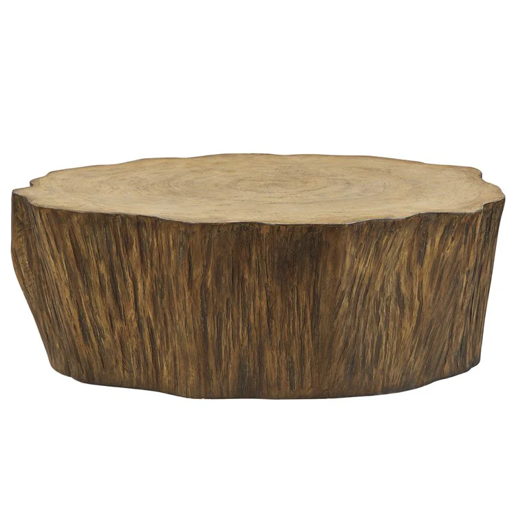 Uttermost Woods Edge Aged Sierra Brown Coffee Table - Image 3