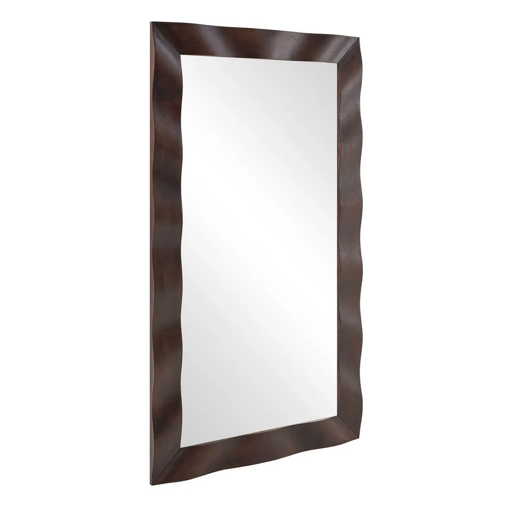 Uttermost Wrinkle Rich Dark Walnut Mirror - Image 4