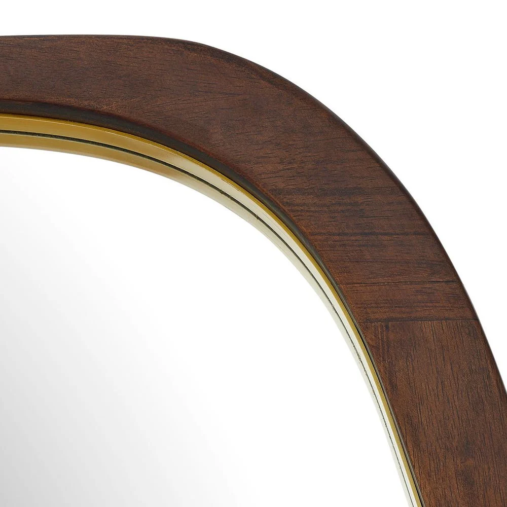 Uttermost Zachari Warm Dark Walnut Tall Mirror - Image 5
