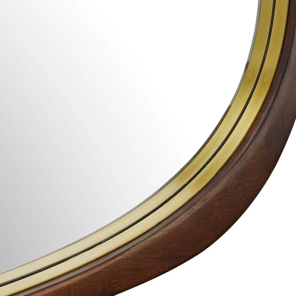 Uttermost Zachari Warm Dark Walnut Tall Mirror - Image 6