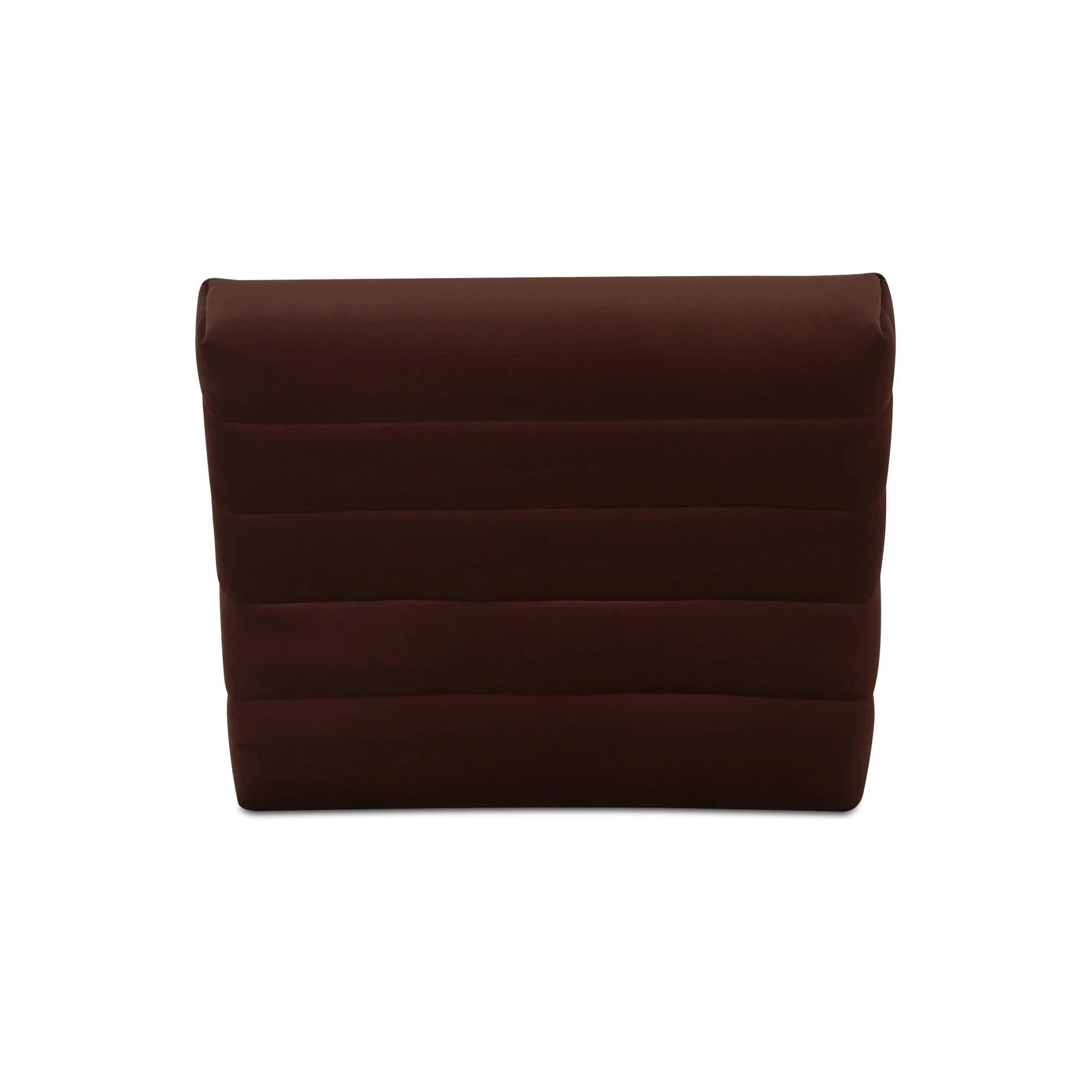 Moe’s Home Collection Verity Warm Brown Velvet Chaise - Image 3