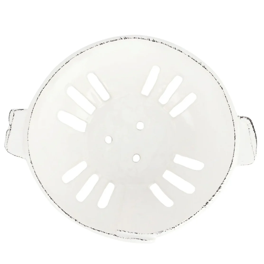 Vietri Lastra White Colander ~ Handcrafted Italian Stoneware - Image 3