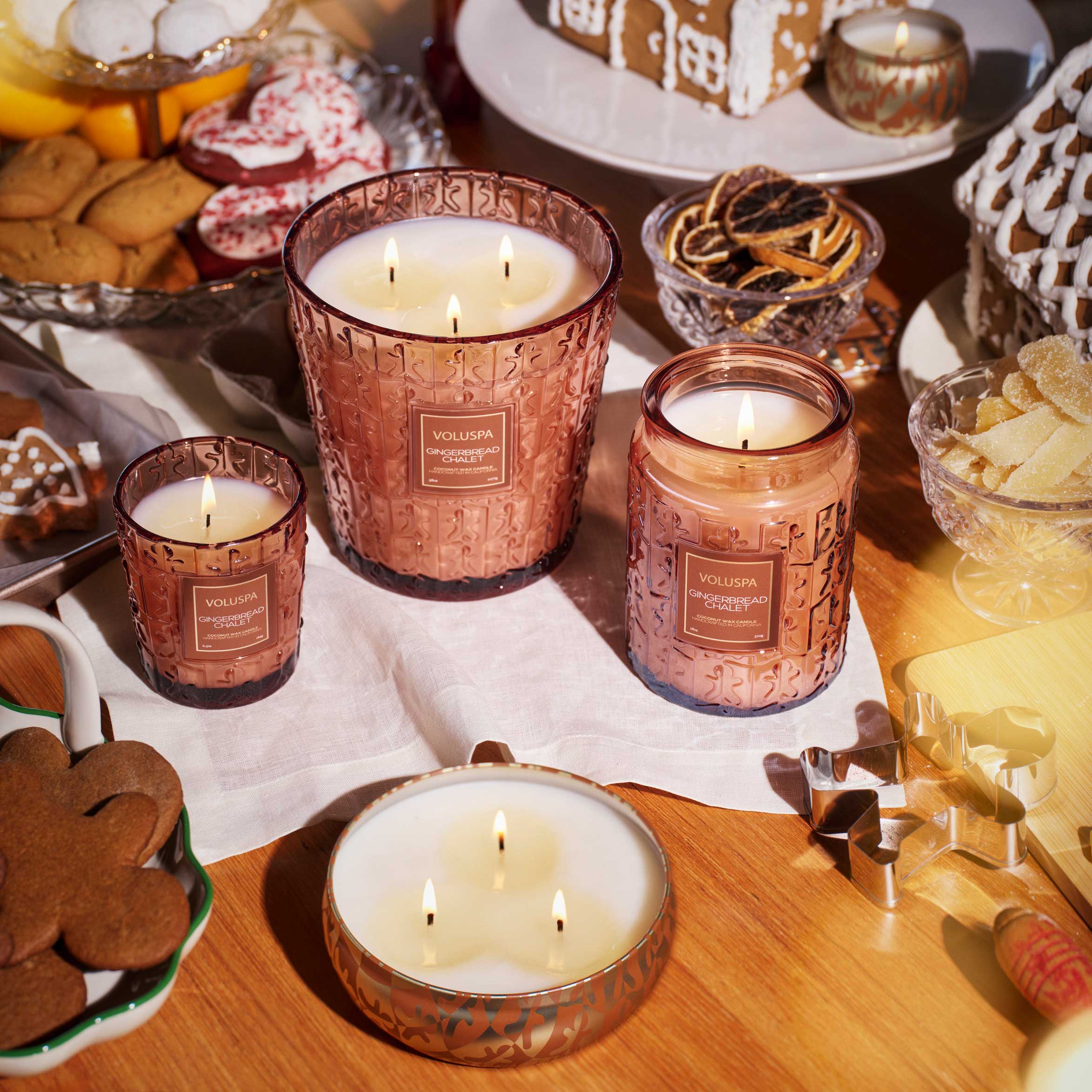 Voluspa Gingerbread Chalet Classic Candle ~ 6.5 oz. ~ SPRING SALE ~ Limited Quantity - Image 3