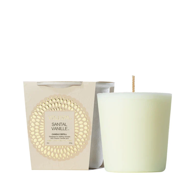 Voluspa Santal Vanille Classic Candle Refill ~ 9 oz. ~ SPRING SALE ~ Limited Quantity - Image 2