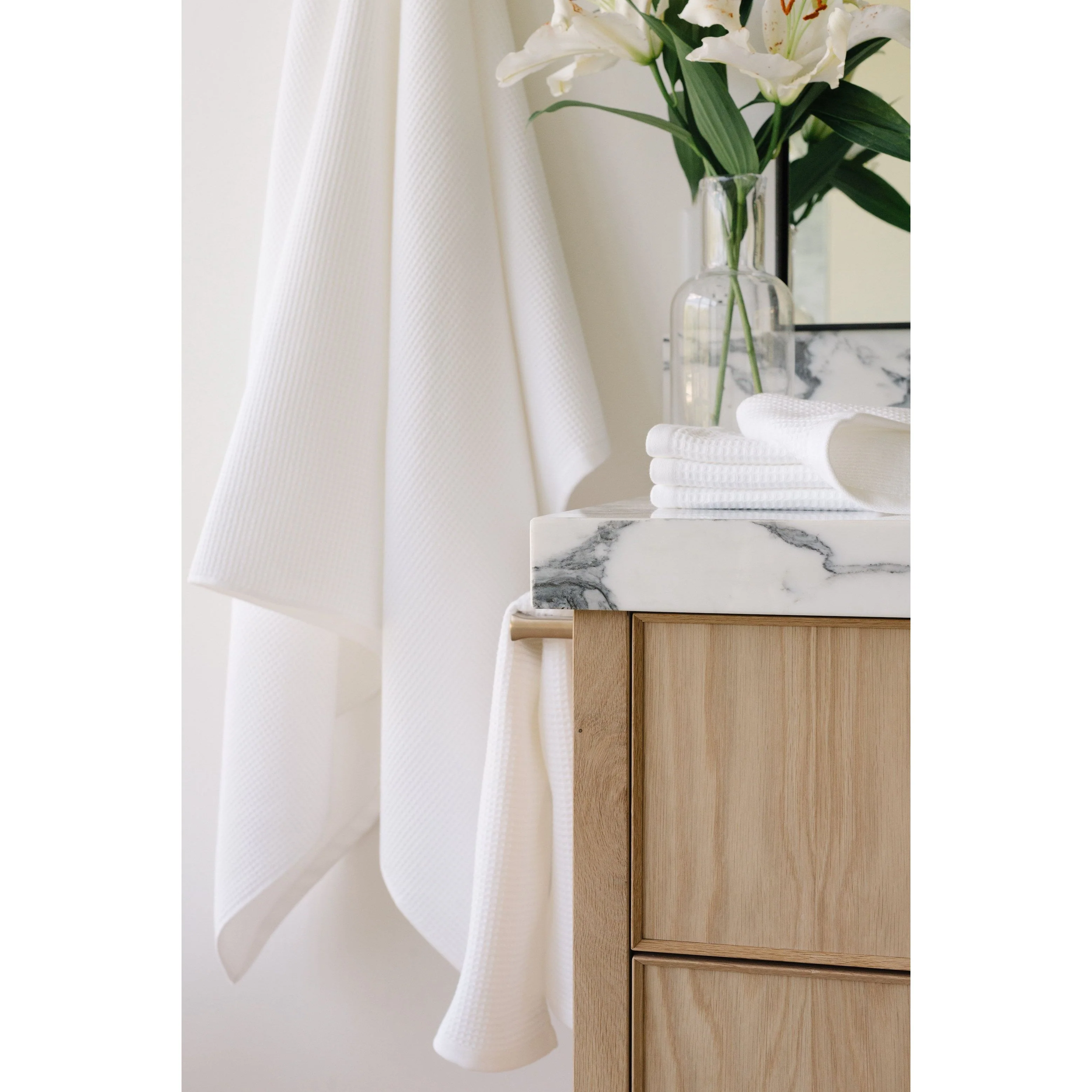 Cozy Earth Waffle Bath Sheets ~ Set of 2 Bath Towels - Image 16