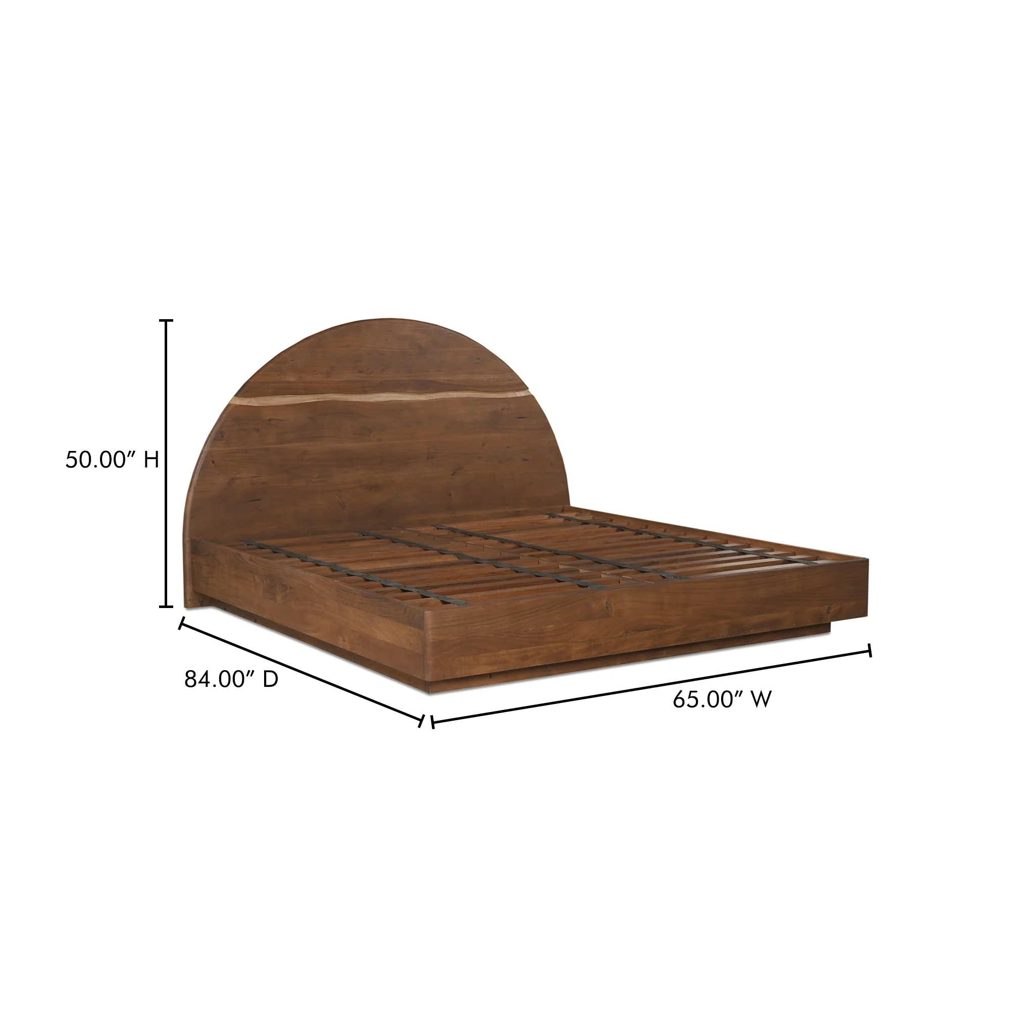 Moe's Home Collection Watson Brown Queen Bed - Image 15