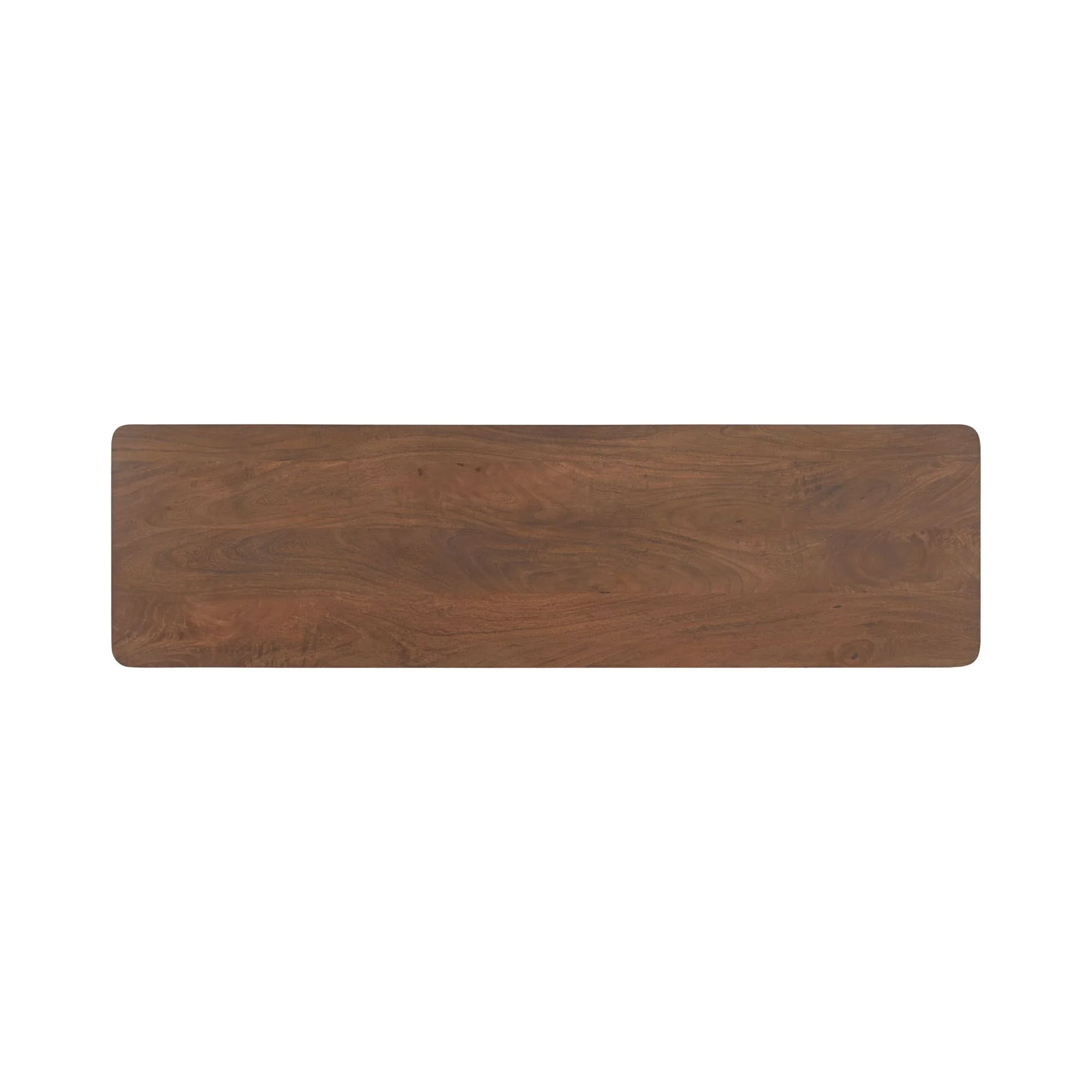 Moe’s Home Collection Wiley Vintage Brown Mango Wood Console Table - Image 11
