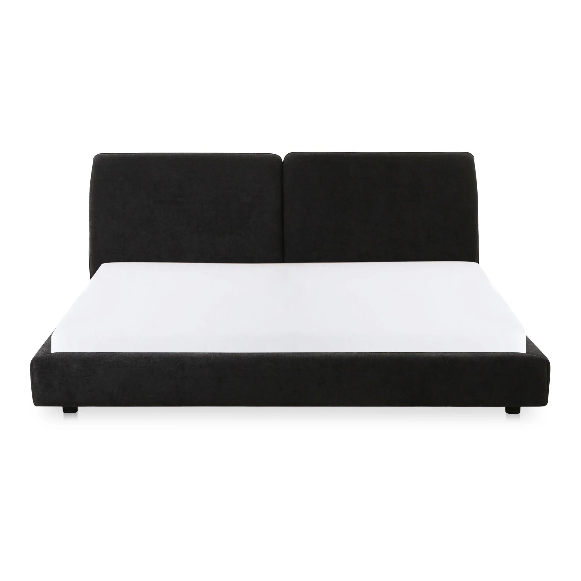 Moe's Home Collection Zeppelin  Heather Black King Bed - Image 2